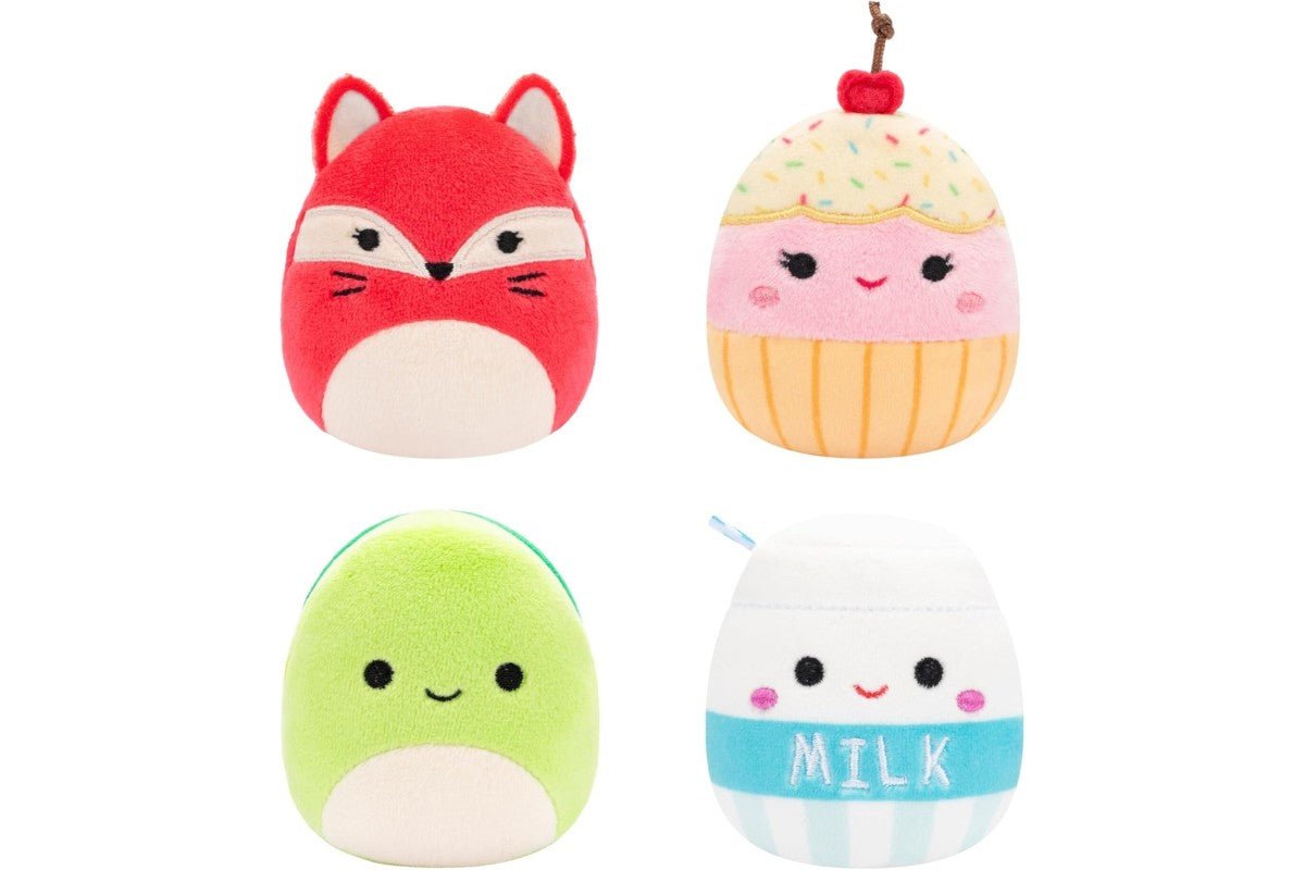 Squishmallows SQMM Micromallows 2.5In 4 Pack Plush SQMM0003 - Colorland Toys