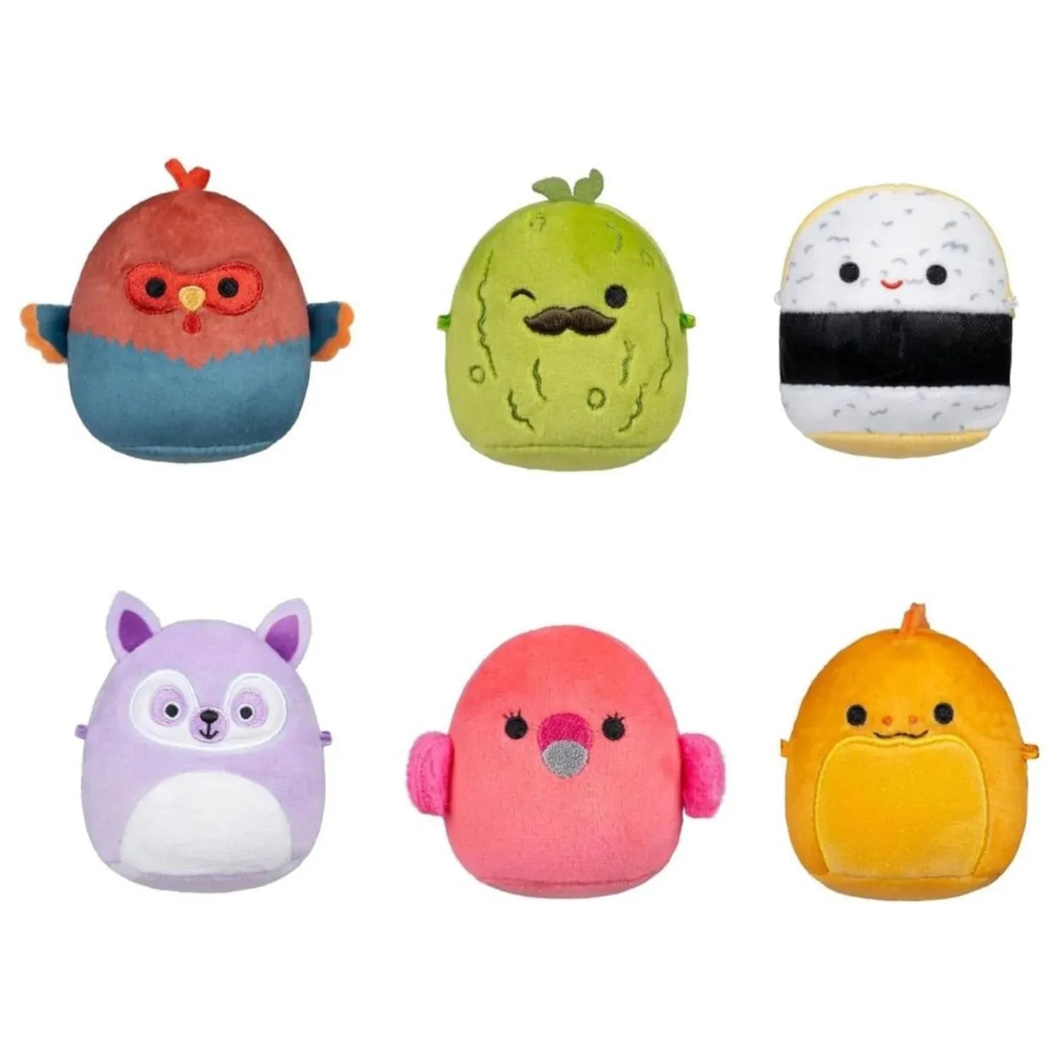 Squishmallows SQMM Micromallows 2.5In 6 Pack Plush SQMM0008 - Colorland Toys