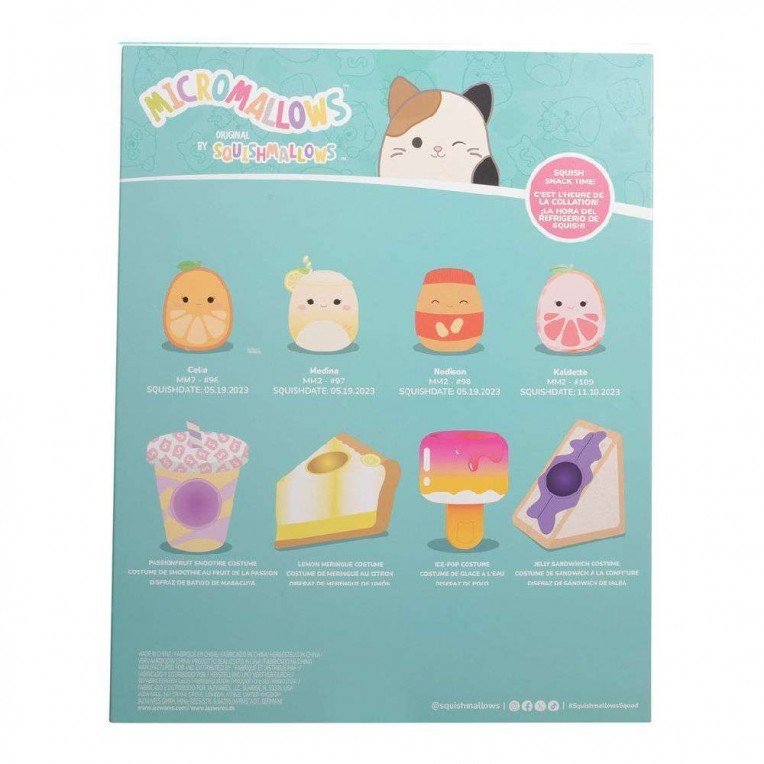 Squishmallows SQMM Micromallows 2.5In Delux Plush Accessory Set SQMM0018 — image 2