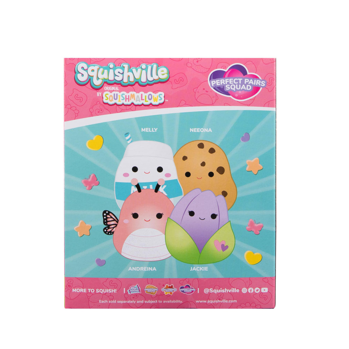 Squishmallows Squishville Mini Perfect Pairs Squad 4 Pieces — image 7