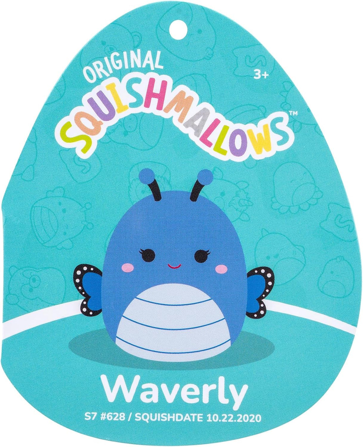 Squishmallows Waverly The Butterfly Plush 7.5inch SQCR05404/SQCR04064 — image 4