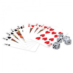 Ambassador Classic Games - 2 Decks Playing Cards & 5 Dice ST041
