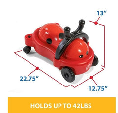 Step2 Bouncy Buggy Ladybug , Push Kart - Colorland Toys