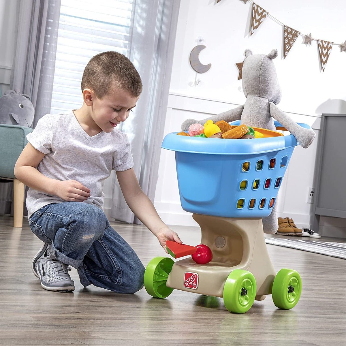 Step2 Little Helpers Shopping Cart in Blue 700000/700500 - Colorland Toys