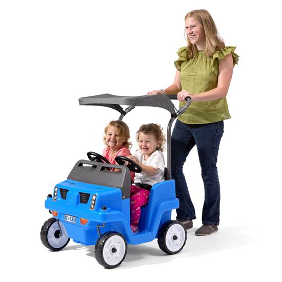 Step2 Side by Side Push Around SUV Two-Seater Push Car 483399 — image 2