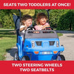 Step2 Side by Side Push Around SUV Two-Seater Push Car 483399