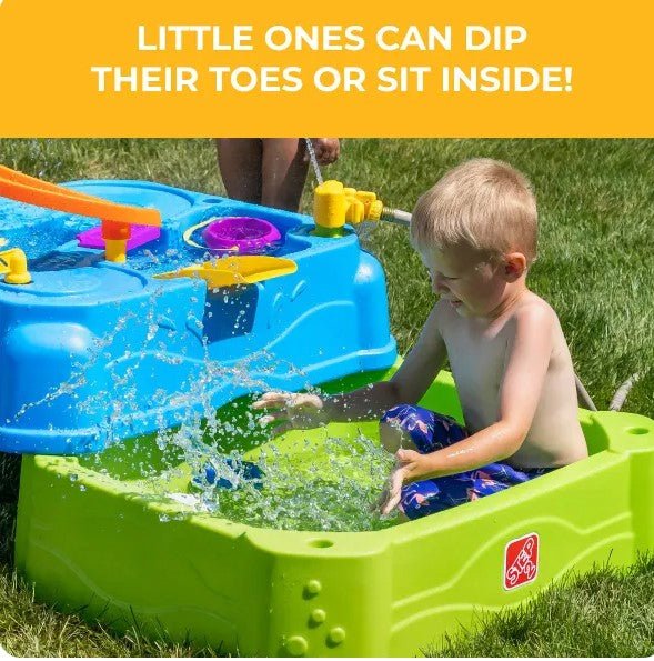 Step2 Waterpark Wonders Two - Tier Water Table 414599 - Colorland Toys