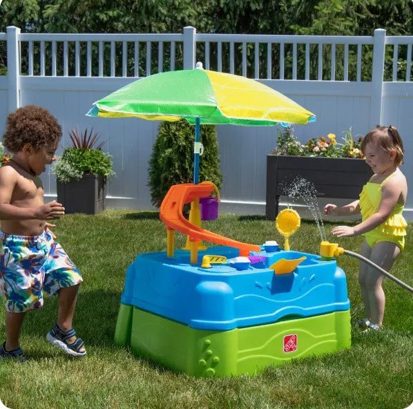 Step2 Waterpark Wonders Two - Tier Water Table 414599 - Colorland Toys