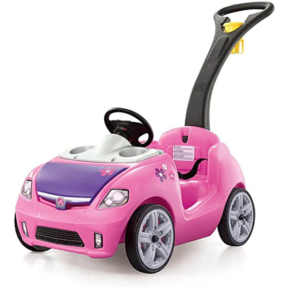 Step2 Whisper Ride II Ride On Push Car Pink 824200 — image 1