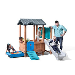 Step2 Woodland Adventure Playhouse & Slide 4906KR - Colorland Toys