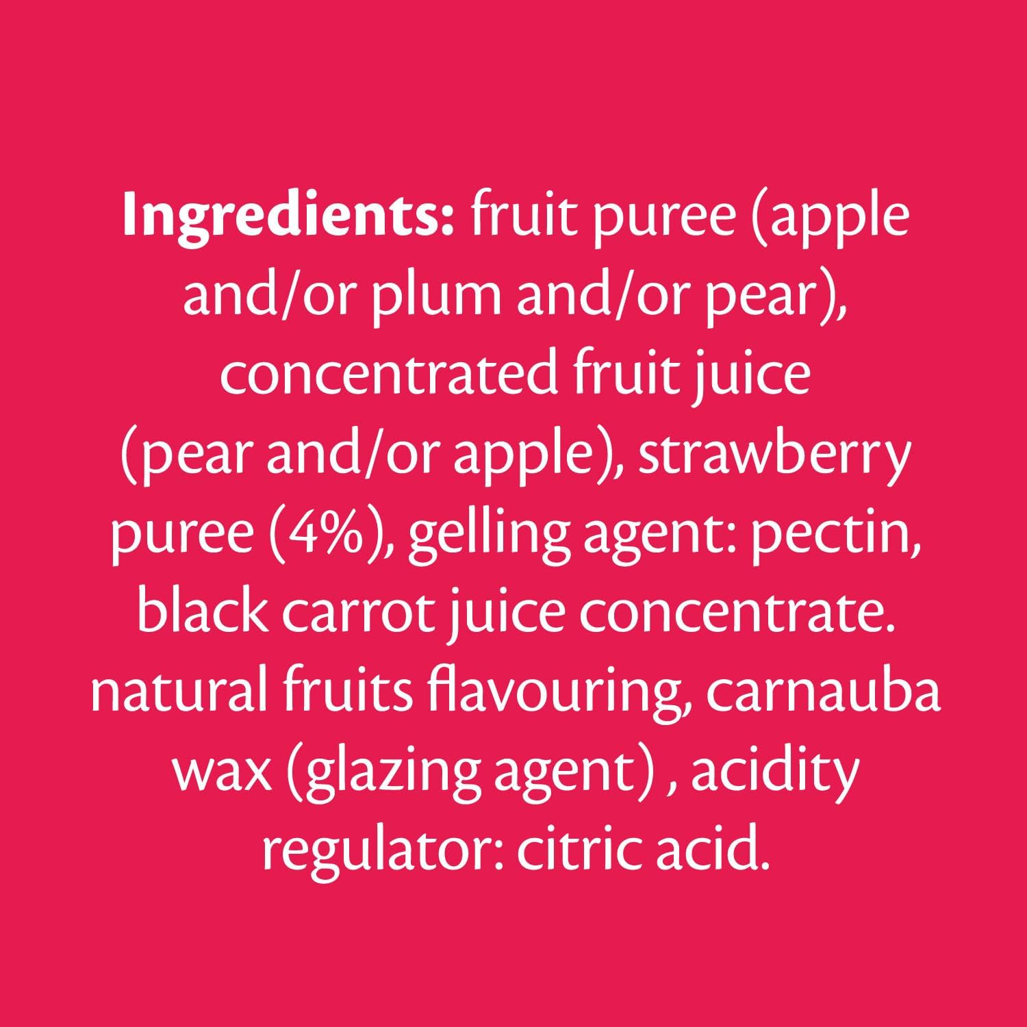 Strawberry Fruit Strips 5 x 16g ESF - 363 - Colorland Toys