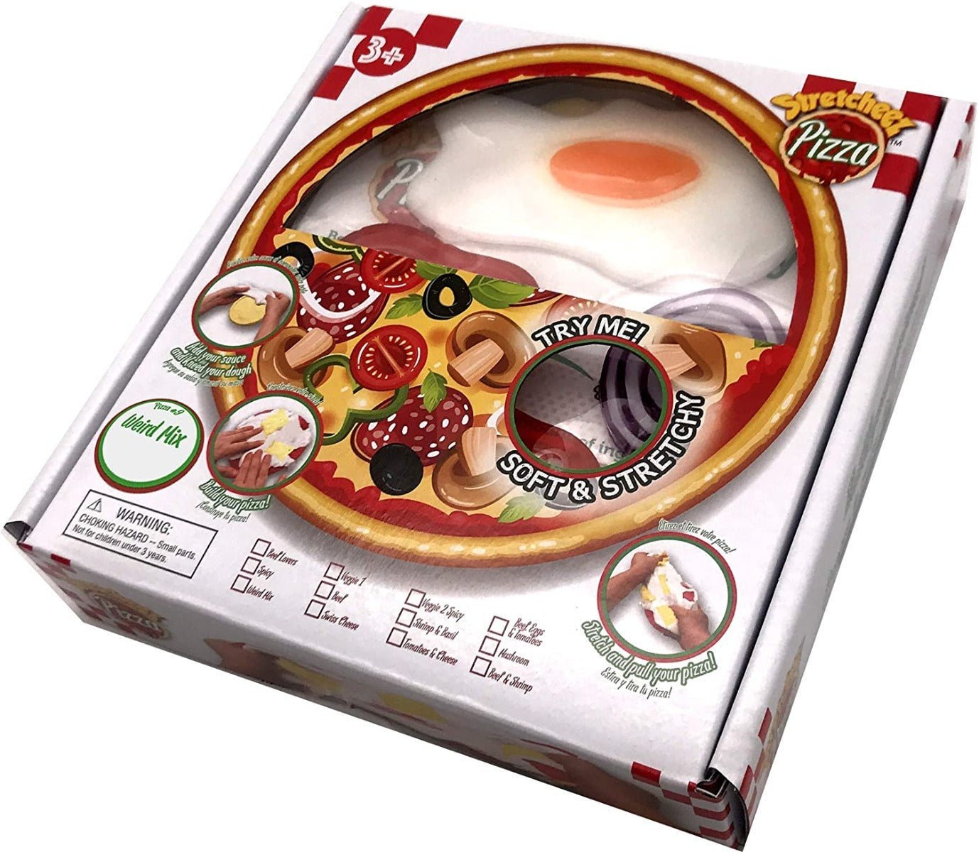 Stretcheez Pizza 1906004 - Colorland Toys