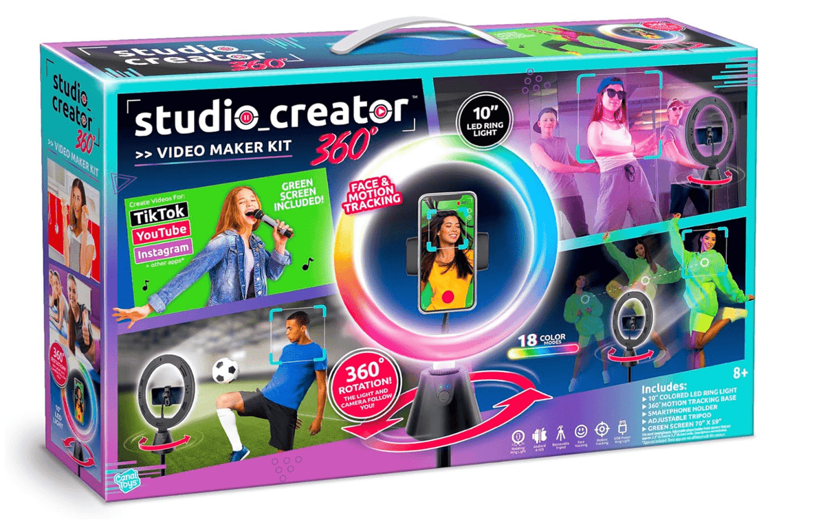 Studio Creator 360° Rotating Studio Video Maker Kit INF028 — image 1