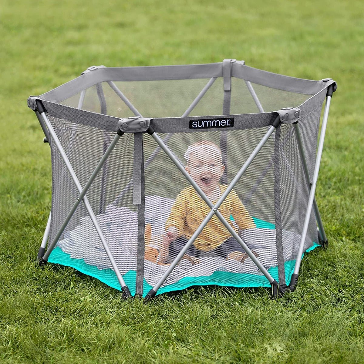 Summer Infant Pop N Play Lite indoor & outdoor activity Playard SI25430 — image 1