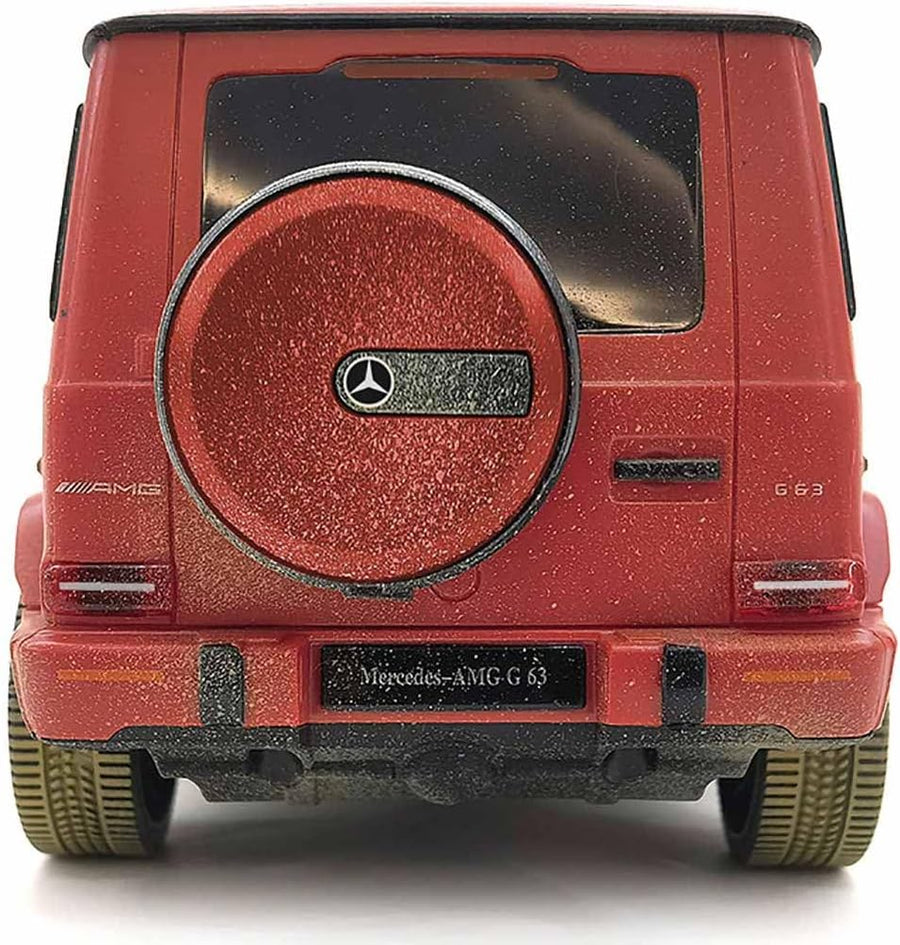 Sunman Rastar 1:24 RC Mercedes-Benz G63 AMG Muddy Car, Red — image 8
