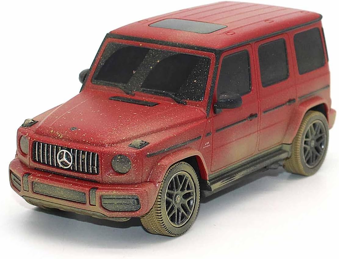 Sunman Rastar 1:24 RC Mercedes-Benz G63 AMG Muddy Car, Red — image 3