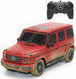 Sunman Rastar 1:24 RC Mercedes-Benz G63 AMG Muddy Car, Red