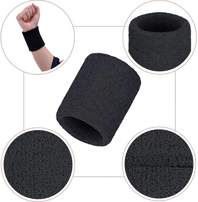 Sup Cotton Wrist Band 7.5x8cm JY-CWB100 — image 2