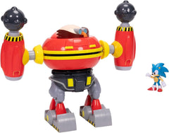 Super Mario 2.5" Hammer Egg Robot Deluxe Playset — JAKKS Action Figure Set - Colorland Toys