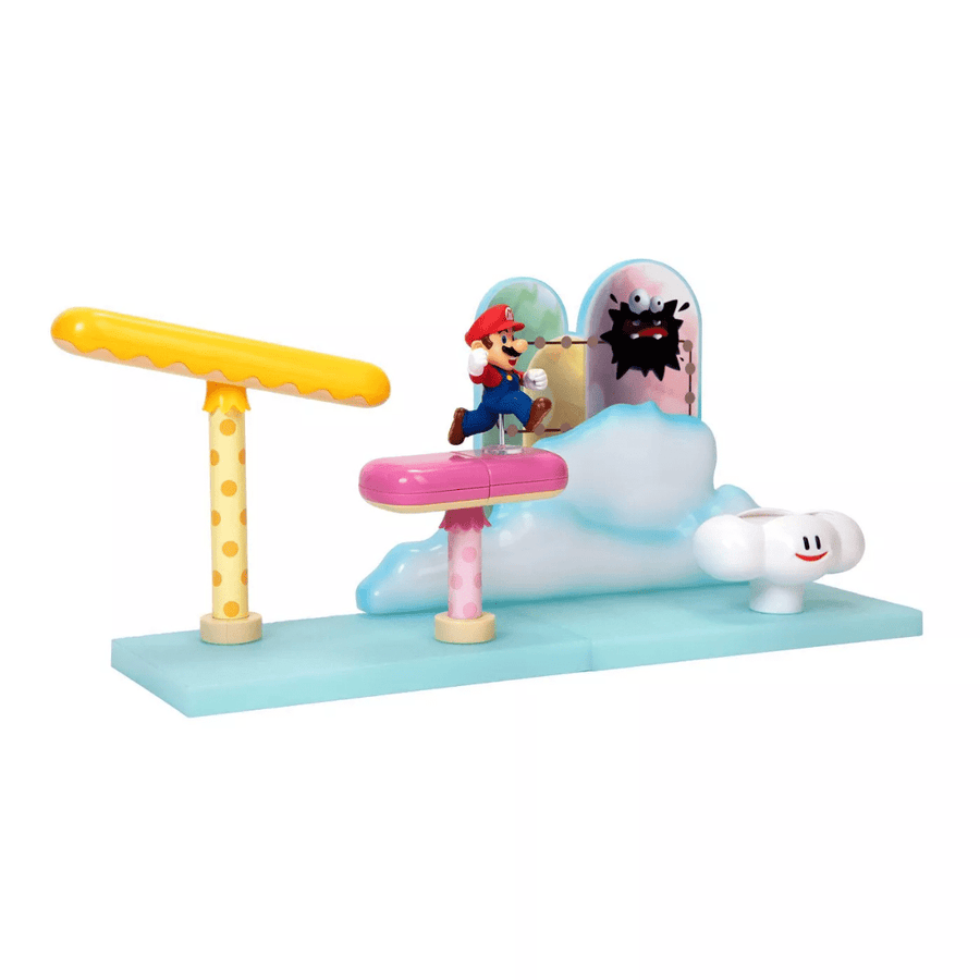 Super Mario Cloud Playset Includes 2.5 Inch Mario Figure 40200 — image 1