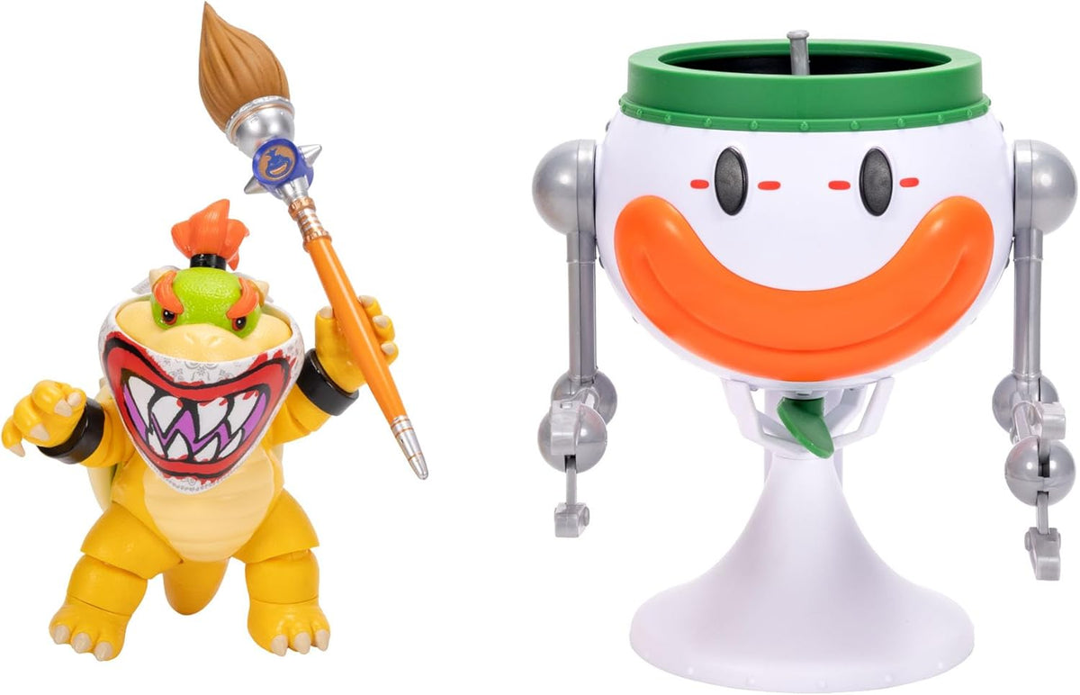 Super Mario Galaxy Movie Bowser Jr. and Clown Car Playset — image 9