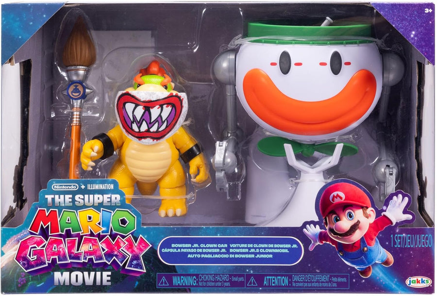 Super Mario Galaxy Movie Bowser Jr. and Clown Car Playset — image 5