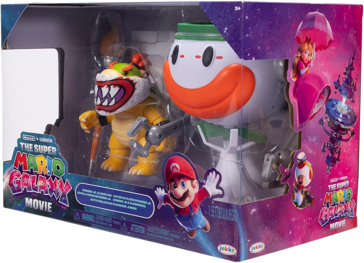 Super Mario Galaxy Movie Bowser Jr. and Clown Car Playset — image 6