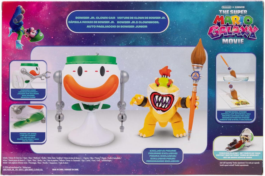 Super Mario Galaxy Movie Bowser Jr. and Clown Car Playset — image 8