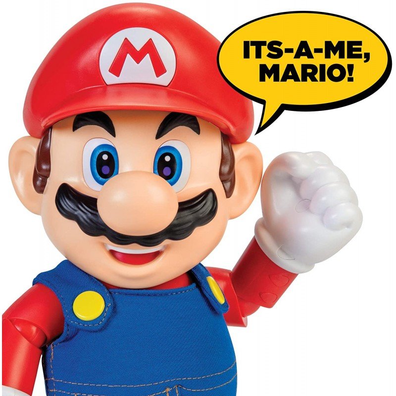 Super Mario Its A Me Mario! Talking Deluxe Action Figure 40430 — image 3