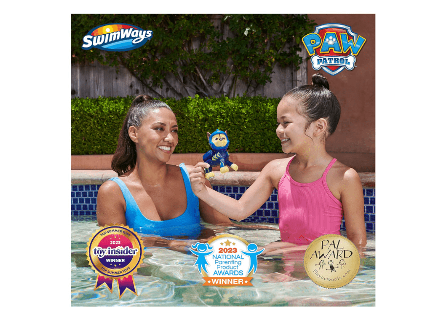 Swimways Paw Patrol Aqua Pups Floatin' Figures - Chase 6067007 - Colorland Toys