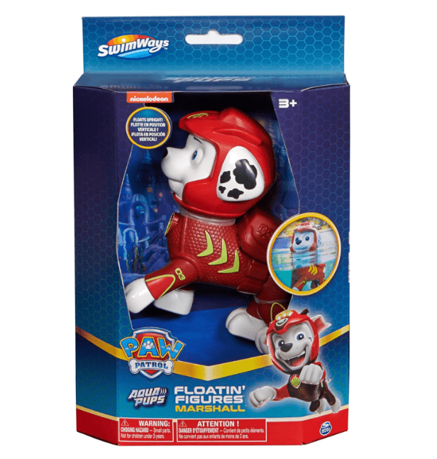Swimways Paw Patrol Aqua Pups Floatin' Figures - Marshall 6067080 — image 3