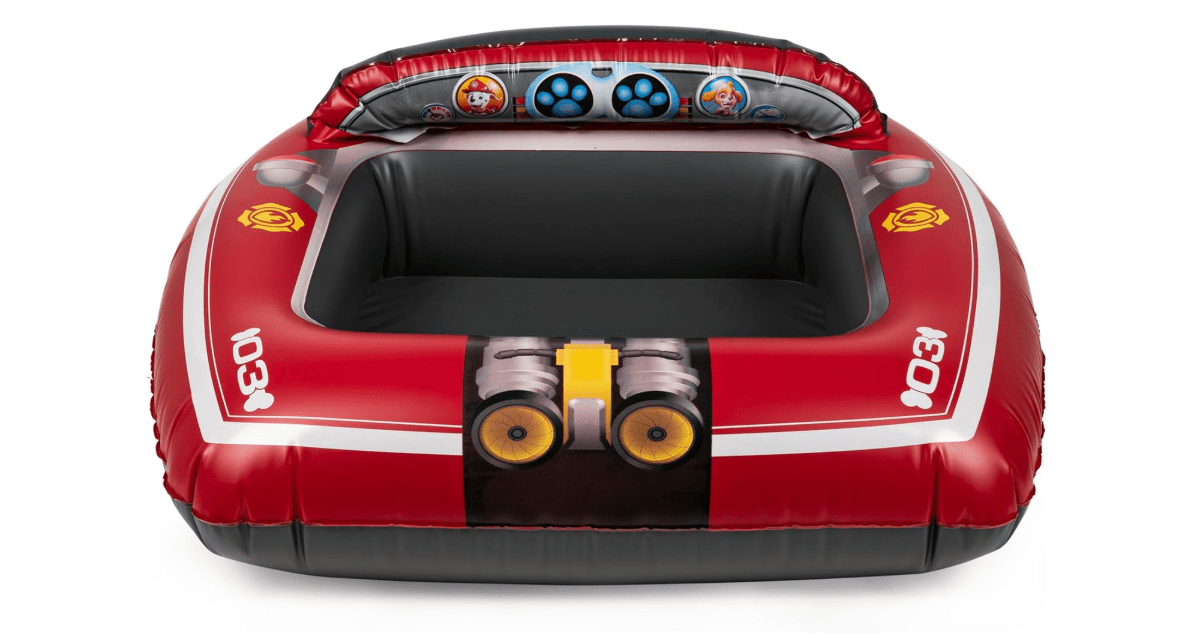 Swimways Paw Patrol Inflatable Rescue Boat - Marshall 6063051 - Colorland Toys