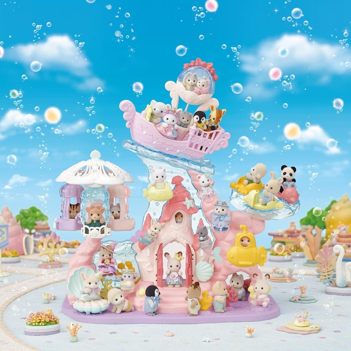Sylvanian Families Baby Mermaid Castle 5701 - Colorland Toys