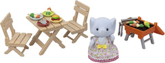 Sylvanian Families BBQ Picnic Set Elephant Girl 5640 - Colorland Toys