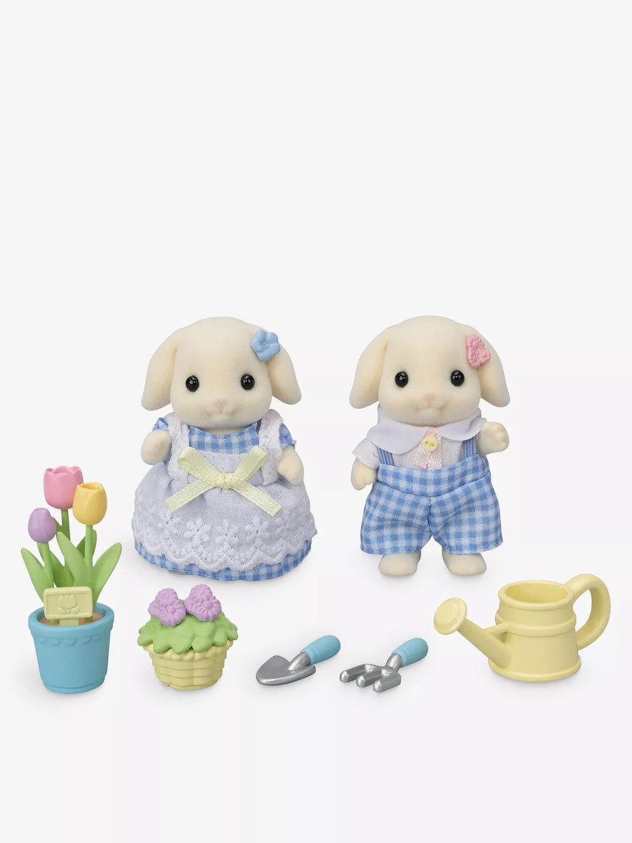 Sylvanian Families Blossom Gardening Set -Flora Rabbit Sister & Brother 04422186 — image 5