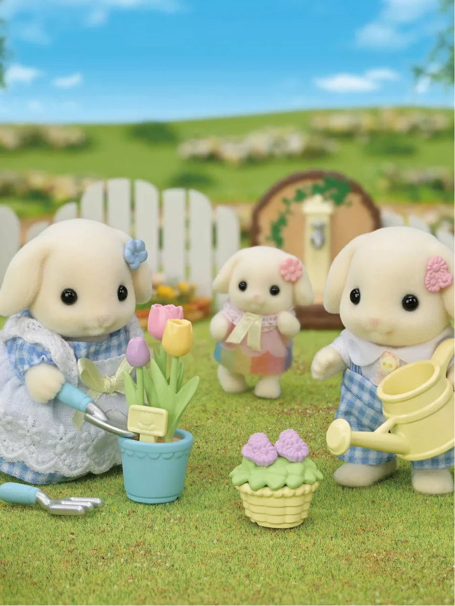 Sylvanian Families Blossom Gardening Set -Flora Rabbit Sister & Brother 04422186 — image 2