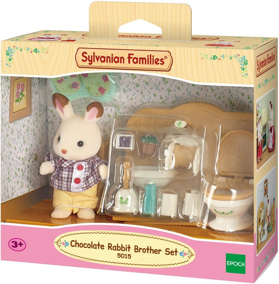 Sylvanian Families Chocolate Rabbit Brother Set 5015 - Colorland Toys