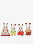 Sylvanian Families Chocolate Rabbit Family 5496
