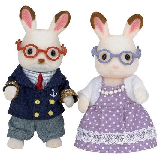 Sylvanian Families Chocolate Rabbit Grandparents 5190 - Colorland Toys