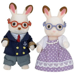 Sylvanian Families Chocolate Rabbit Grandparents 5190 - Colorland Toys
