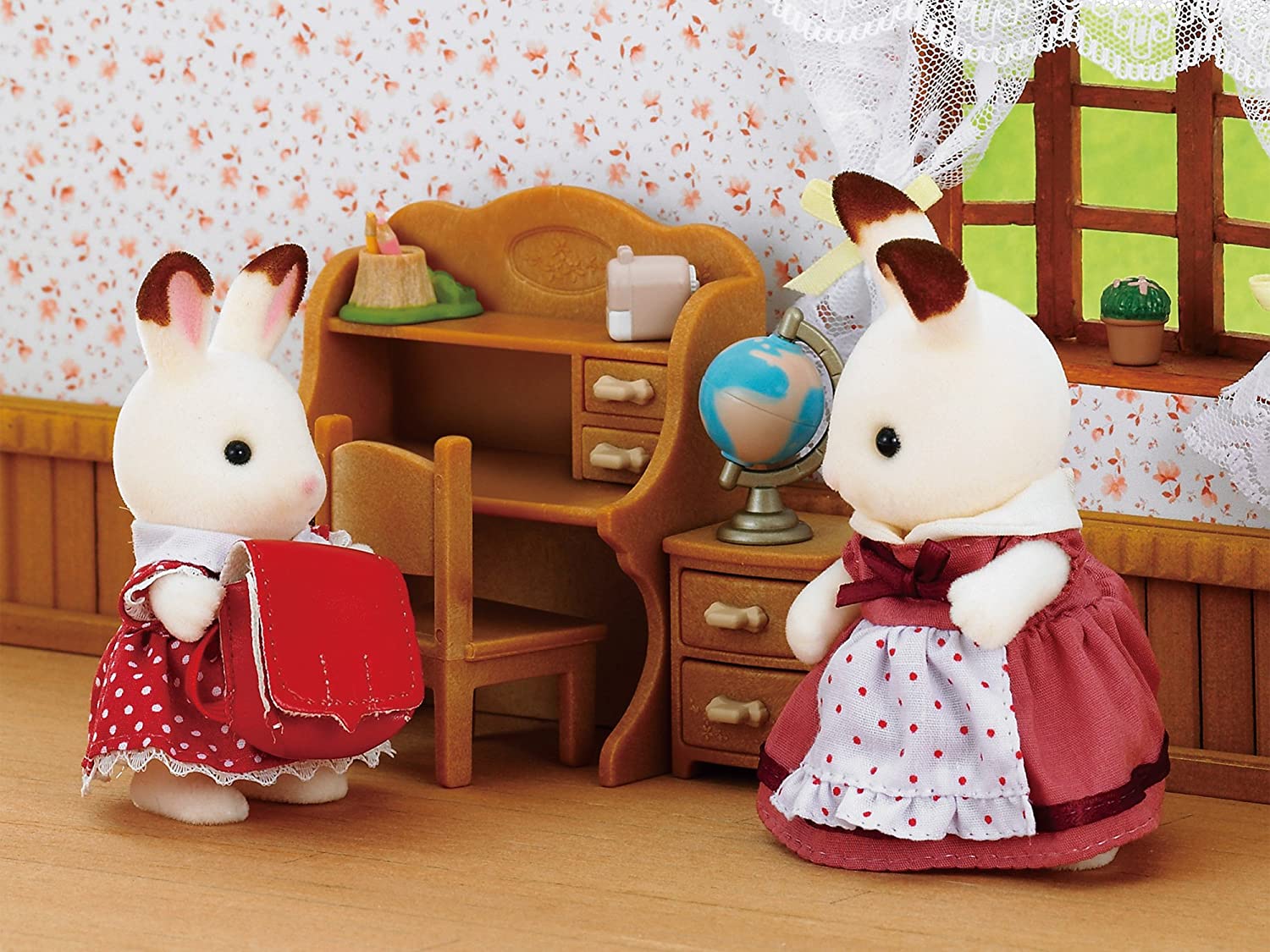 Sylvanian Families Chocolate Rabbit Sister Set 5016 - Colorland Toys
