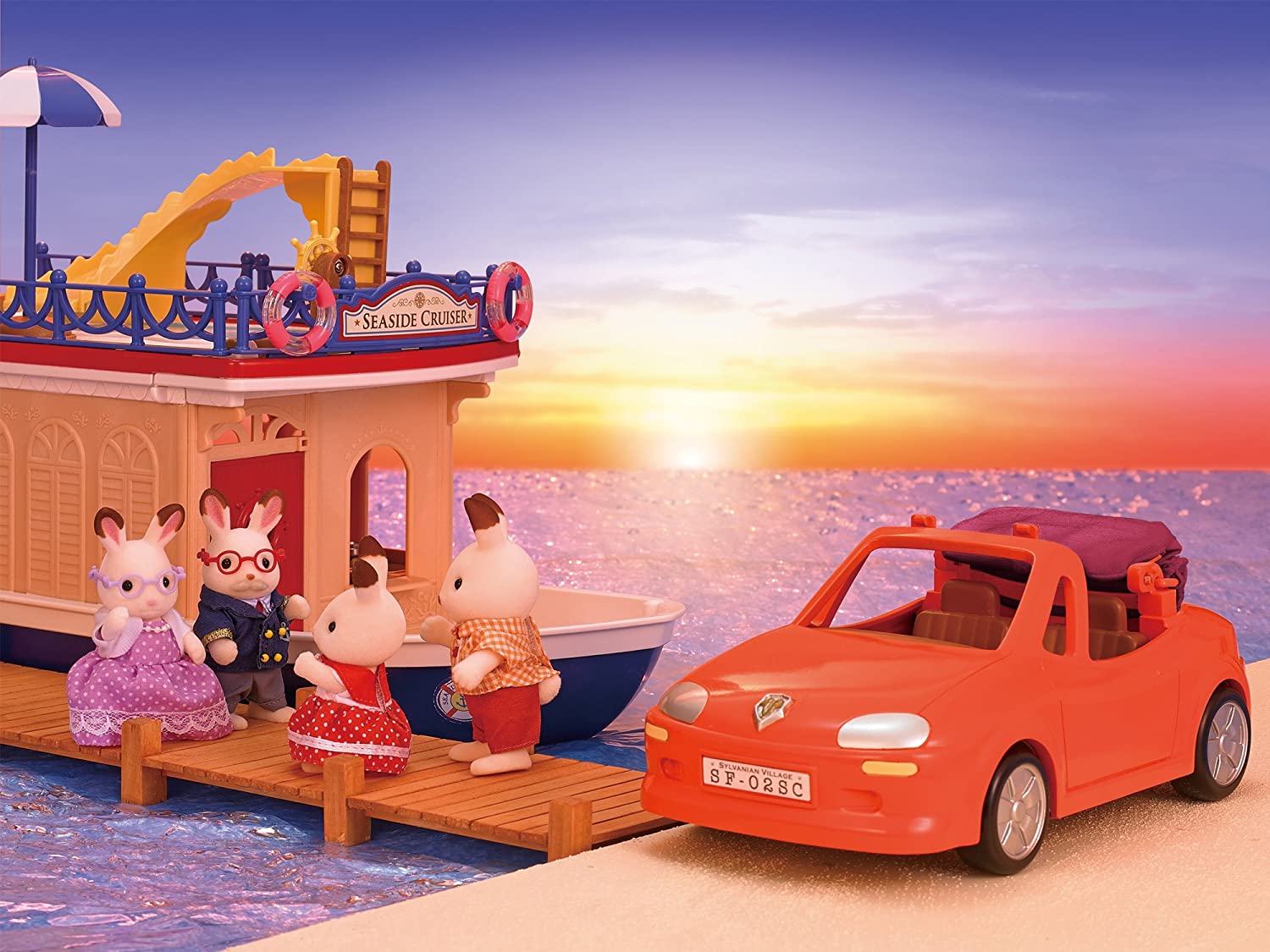 Sylvanian Families Convertible Car 5227 - Colorland Toys