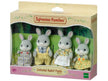 Sylvanian Families Cottontail Rabbit Family 4030