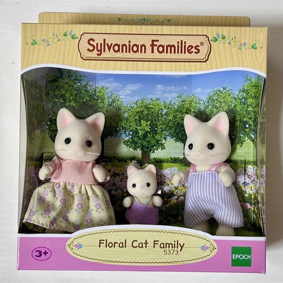 Sylvanian Families Floral Cat Family 04422184 - Colorland Toys