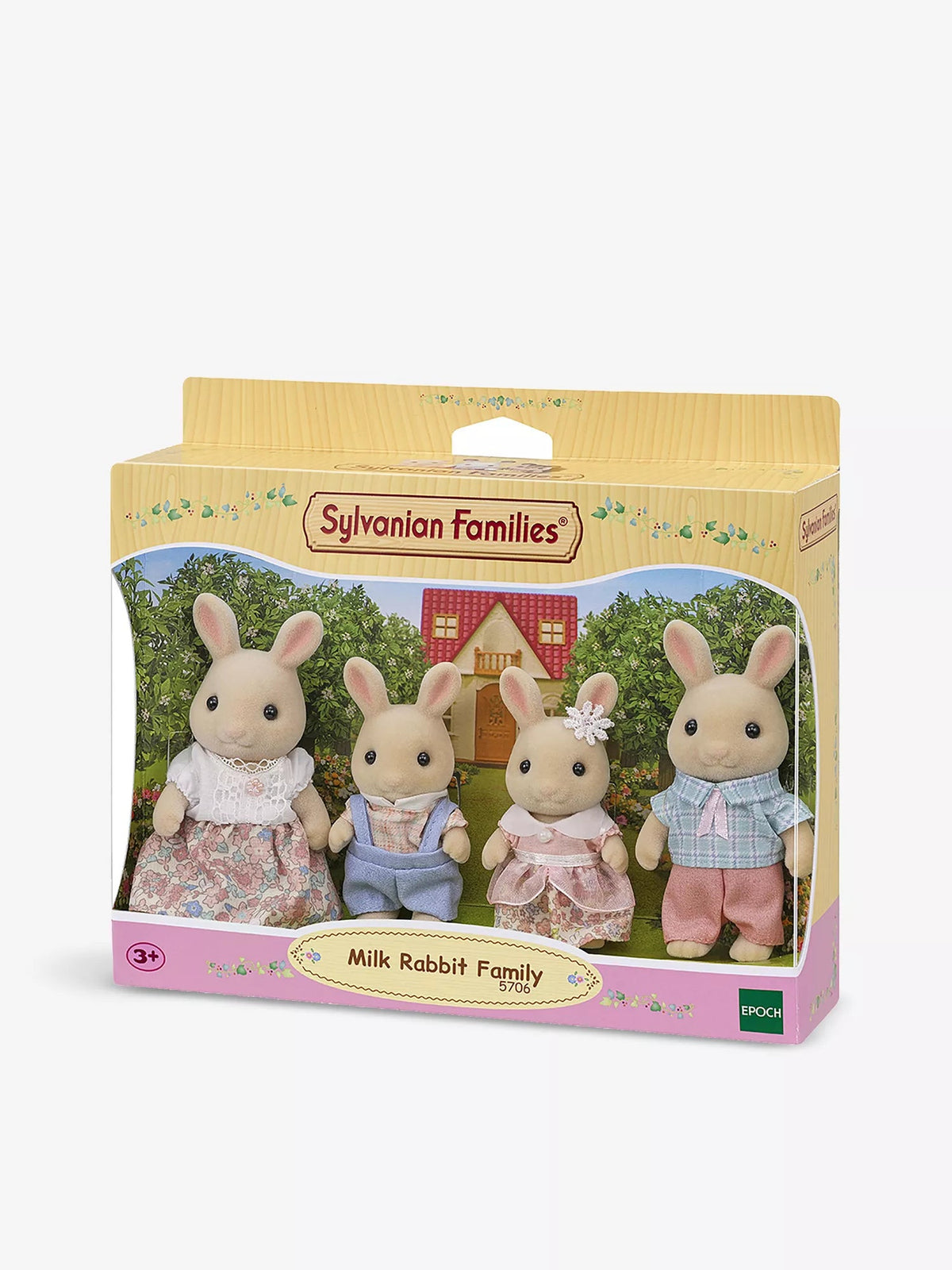 Sylvanian Families Milk Rabbit Family   04422174 — image 1