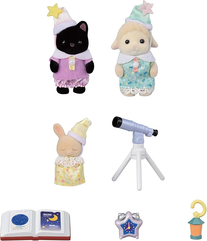 Sylvanian Families Nursery Friends -Sleepover Party Trio 04422187 — image 2