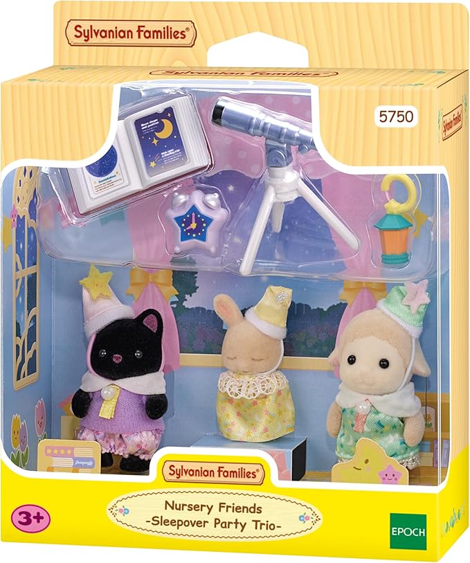 Sylvanian Families Nursery Friends -Sleepover Party Trio 04422187 — image 1