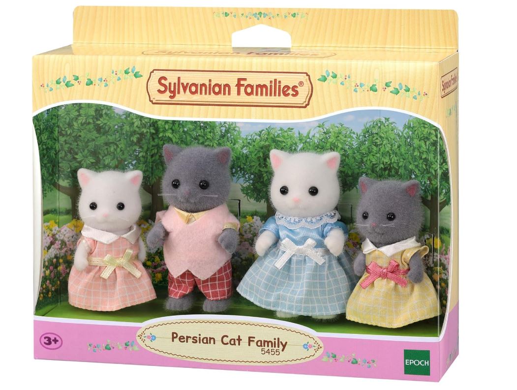 Sylvanian Families Persian Cat Family - Colorland Toys