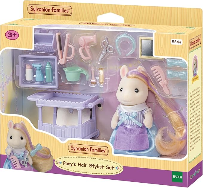 Sylvanian Families Pony's Stylish Hair Set 5644 - Colorland Toys