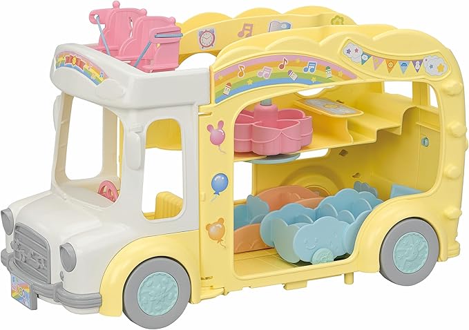 Sylvanian Families Rainbow Fun Nursery Bus 5744 — image 1
